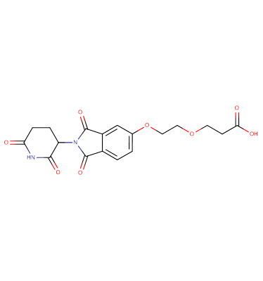 Thalidomide-5'-O-PEG1-C2-acid
