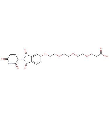 Thalidomide-5'-O-PEG3-C2-acid