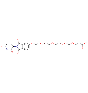 Thalidomide-5'-O-PEG4-C2-acid