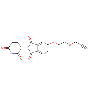 Thalidomide-5'-O-PEG1-propargyl