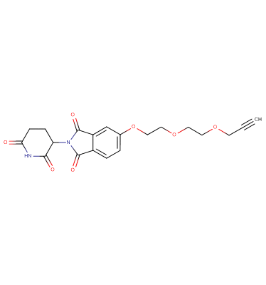 Thalidomide-5'-O-PEG2-propargyl