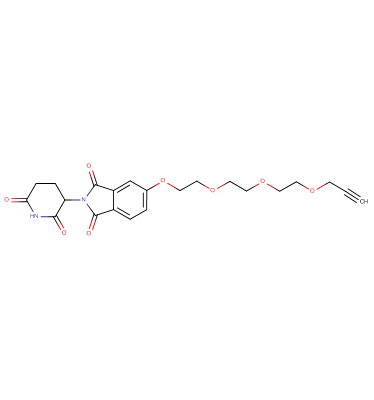 Thalidomide-5'-O-PEG3-propargyl