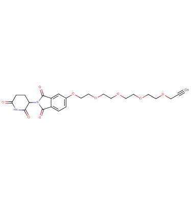 Thalidomide-5'-O-PEG4-propargyl