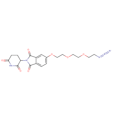 Thalidomide-5'-O-PEG2-C2-azide