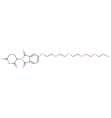 Thalidomide-5'-O-PEG5-OH