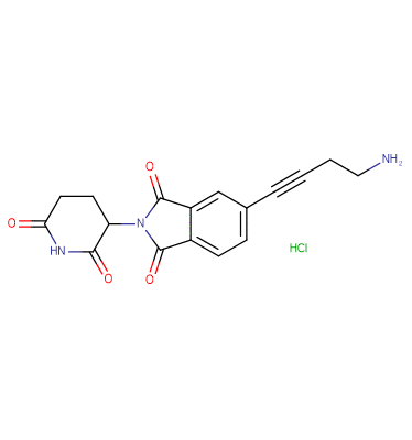 Thalidomide-5'-alkyne-C2-amine HCl