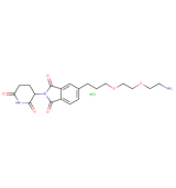 Thalidomide-5'-C3-PEG2-amine HCl