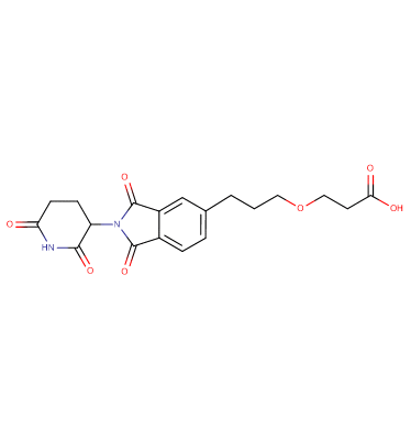 Thalidomide-5'-C3-PEG1-acid