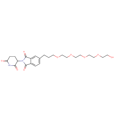 Thalidomide-5'-C3-PEG4-OH