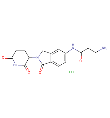 Lenalidomide-5'-CO-C2-amine HCl