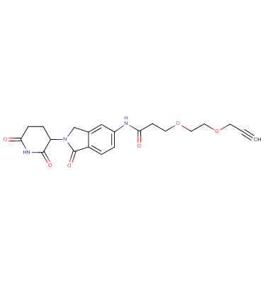 Lenalidomide-5'-CO-PEG2-propargyl