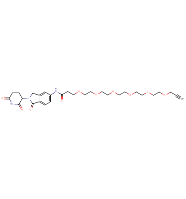 Lenalidomide-5'-CO-PEG6-propargyl