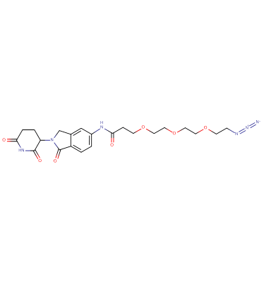 Lenalidomide-5'-CO-PEG3-C2-azide