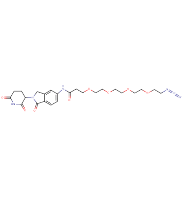 Lenalidomide-5'-CO-PEG4-C2-azide