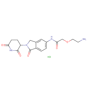 Lenalidomide-5'-acetamido-O-C2-amine HCl