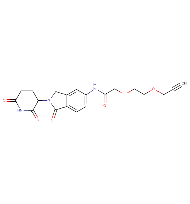 Lenalidomide-5'-acetamido-O-PEG1-propargyl