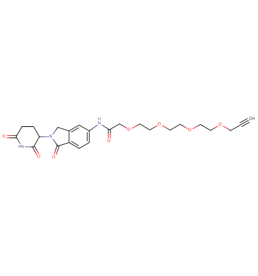 Lenalidomide-5'-acetamido-O-PEG3-propargyl