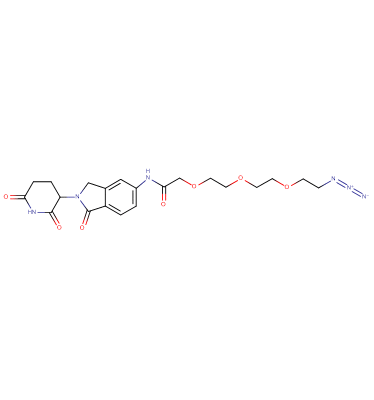 Lenalidomide-5'-acetamido-O-PEG2-C2-azide