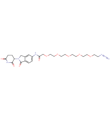 Lenalidomide-5'-acetamido-O-PEG4-C2-azide