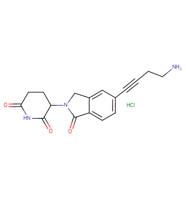 Phthalimidinoglutarimide-5'-propargyl-C1-amine HCl