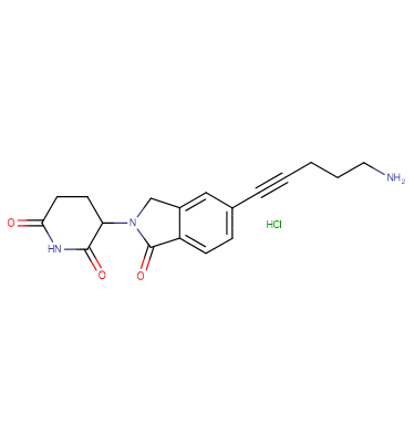 Phthalimidinoglutarimide-5'-propargyl-C2-amine HCl