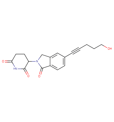 Phthalimidinoglutarimide-5'-propargyl-C2-OH
