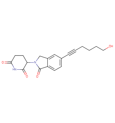 Phthalimidinoglutarimide-5'-propargyl-C3-OH