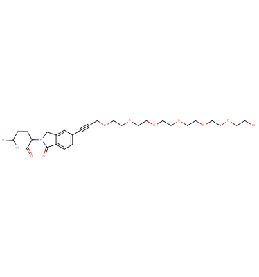Phthalimidinoglutarimide-5'-propargyl-PEG6-OH