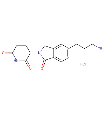 Phthalimidinoglutarimide-5'-C3-amine HCl