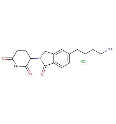 Phthalimidinoglutarimide-5'-C4-amine HCl