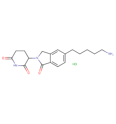 Phthalimidinoglutarimide-5'-C5-amine HCl