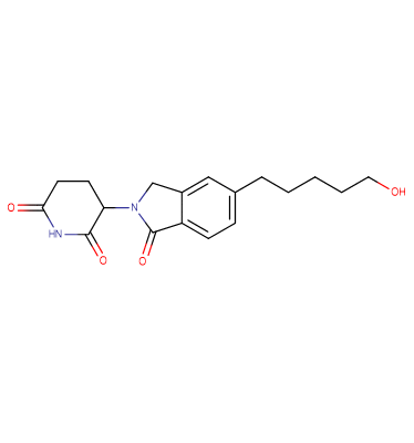 Phthalimidinoglutarimide-5'-C5-OH