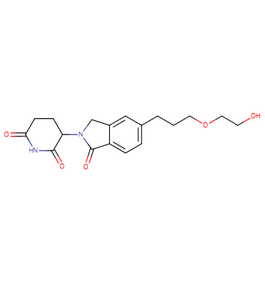Phthalimidinoglutarimide-5'-C3-O-PEG1-OH