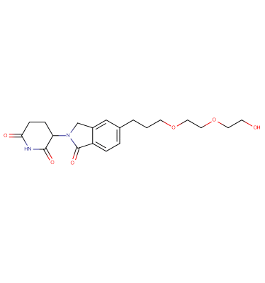 Phthalimidinoglutarimide-5'-C3-O-PEG2-OH