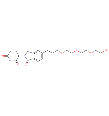 Phthalimidinoglutarimide-5'-C3-O-PEG3-OH