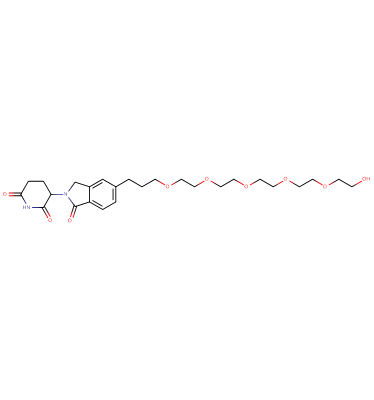 Phthalimidinoglutarimide-5'-C3-O-PEG5-OH
