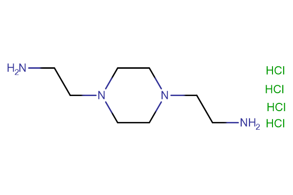 2-[4-(2-aminoethyl)piperazin-1-yl]ethan-1-amine 4HCl