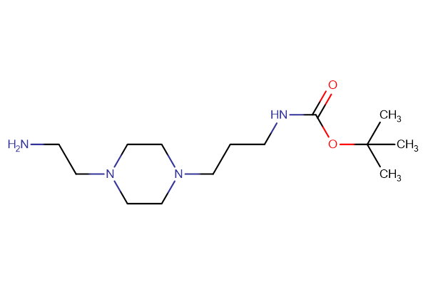 tert-butyl N-{3-[4-(2-aminoethyl)piperazin-1-yl]propyl}carbamate