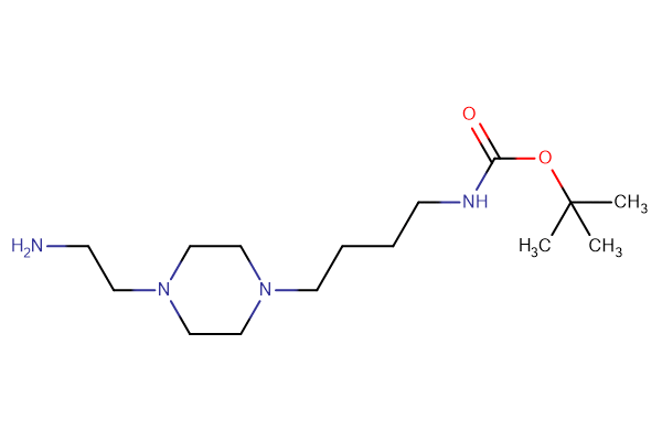 tert-butyl N-{4-[4-(2-aminoethyl)piperazin-1-yl]butyl}carbamate