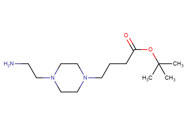 tert-butyl 4-[4-(2-aminoethyl)piperazin-1-yl]butanoate
