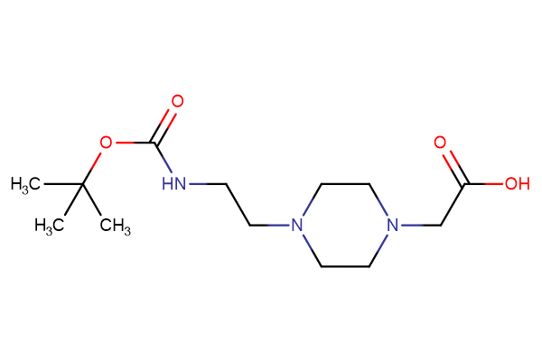 2-[4-(2-{[(tert-butoxy)carbonyl]amino}ethyl)piperazin-1-yl]acetic acid