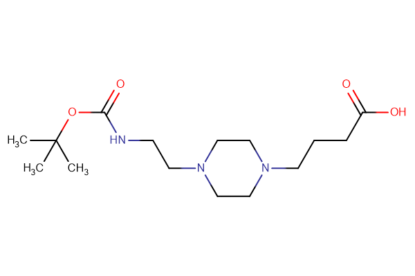 4-[4-(2-{[(tert-butoxy)carbonyl]amino}ethyl)piperazin-1-yl]butanoic acid