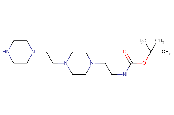 tert-butyl N-(2-{4-[2-(piperazin-1-yl)ethyl]piperazin-1-yl}ethyl)carbamate