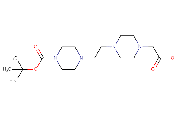 2-[4-(2-{4-[(tert-butoxy)carbonyl]piperazin-1-yl}ethyl)piperazin-1-yl]acetic acid