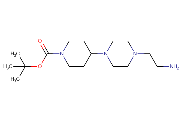 tert-butyl 4-[4-(2-aminoethyl)piperazin-1-yl]piperidine-1-carboxylate
