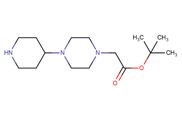 tert-butyl 2-[4-(piperidin-4-yl)piperazin-1-yl]acetate