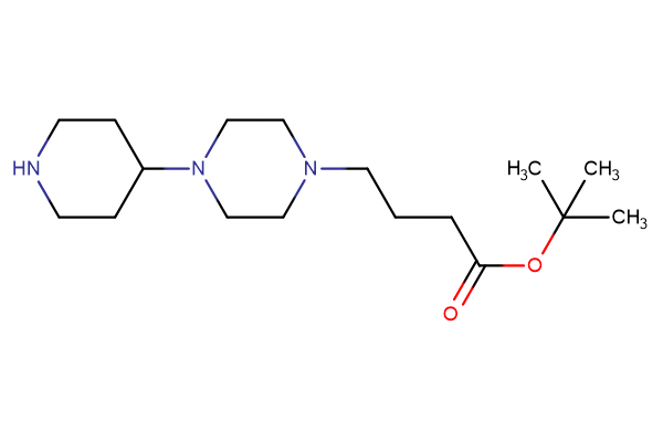 tert-butyl 4-[4-(piperidin-4-yl)piperazin-1-yl]butanoate