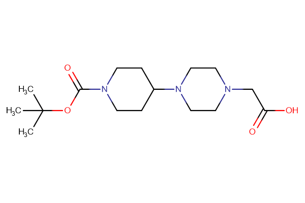 2-(4-{1-[(tert-butoxy)carbonyl]piperidin-4-yl}piperazin-1-yl)acetic acid