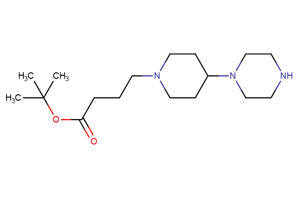tert-butyl 4-[4-(piperazin-1-yl)piperidin-1-yl]butanoate