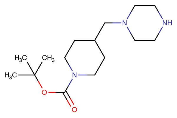 tert-butyl 4-[(piperazin-1-yl)methyl]piperidine-1-carboxylate